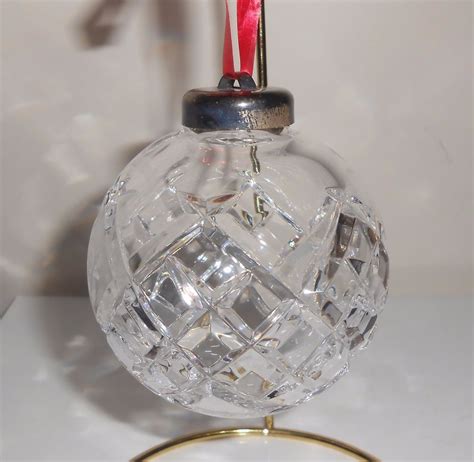 00 Vintage Waterford Crystal Christmas Ornament 1991 in original box with bag and foil label, great gift for someone born in 1991 TheInstantMemory (1,069) 28. . Waterford crystal ornaments value
